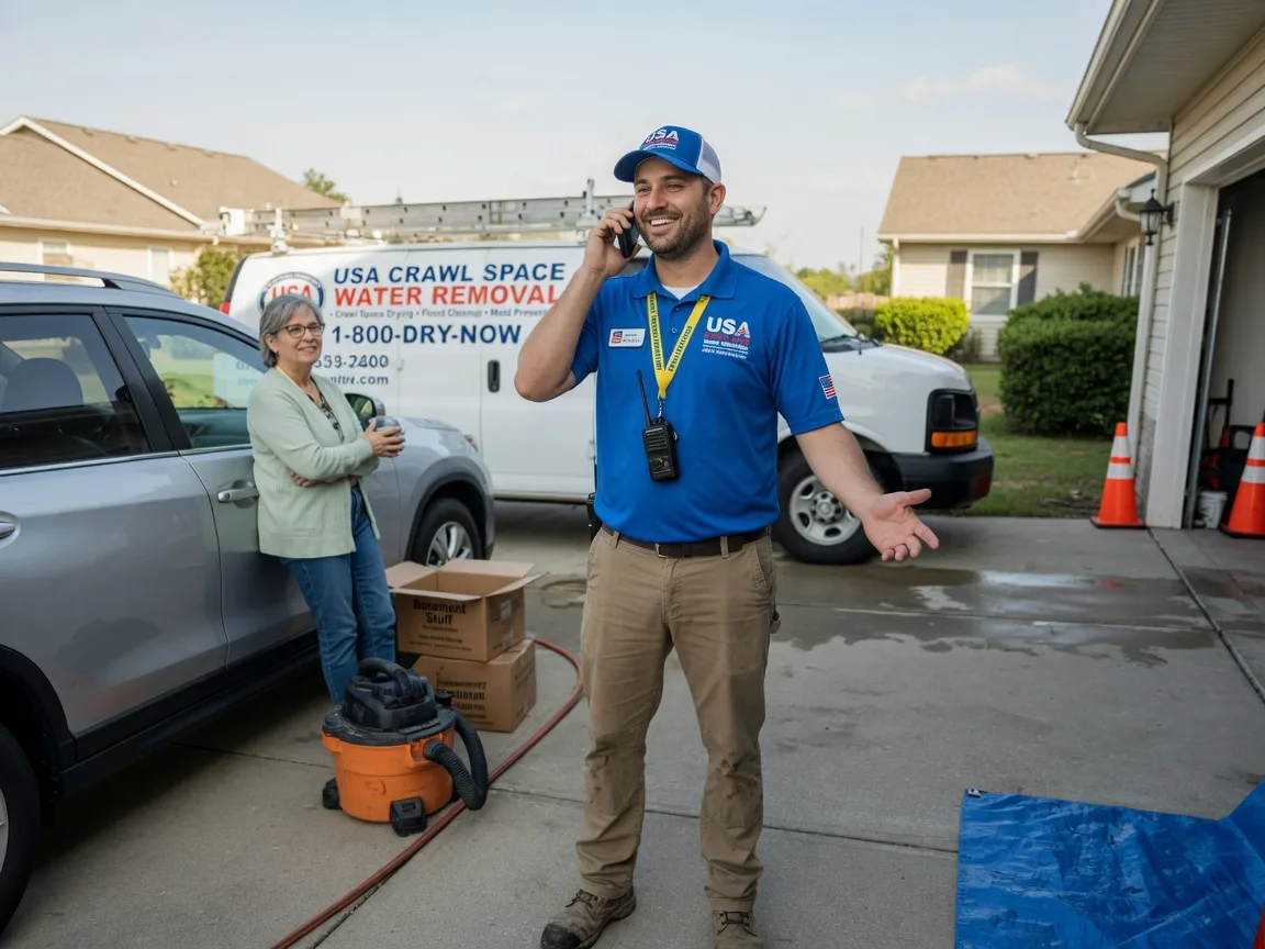 Crawl Space Water Removal Leesville, TX FAQs